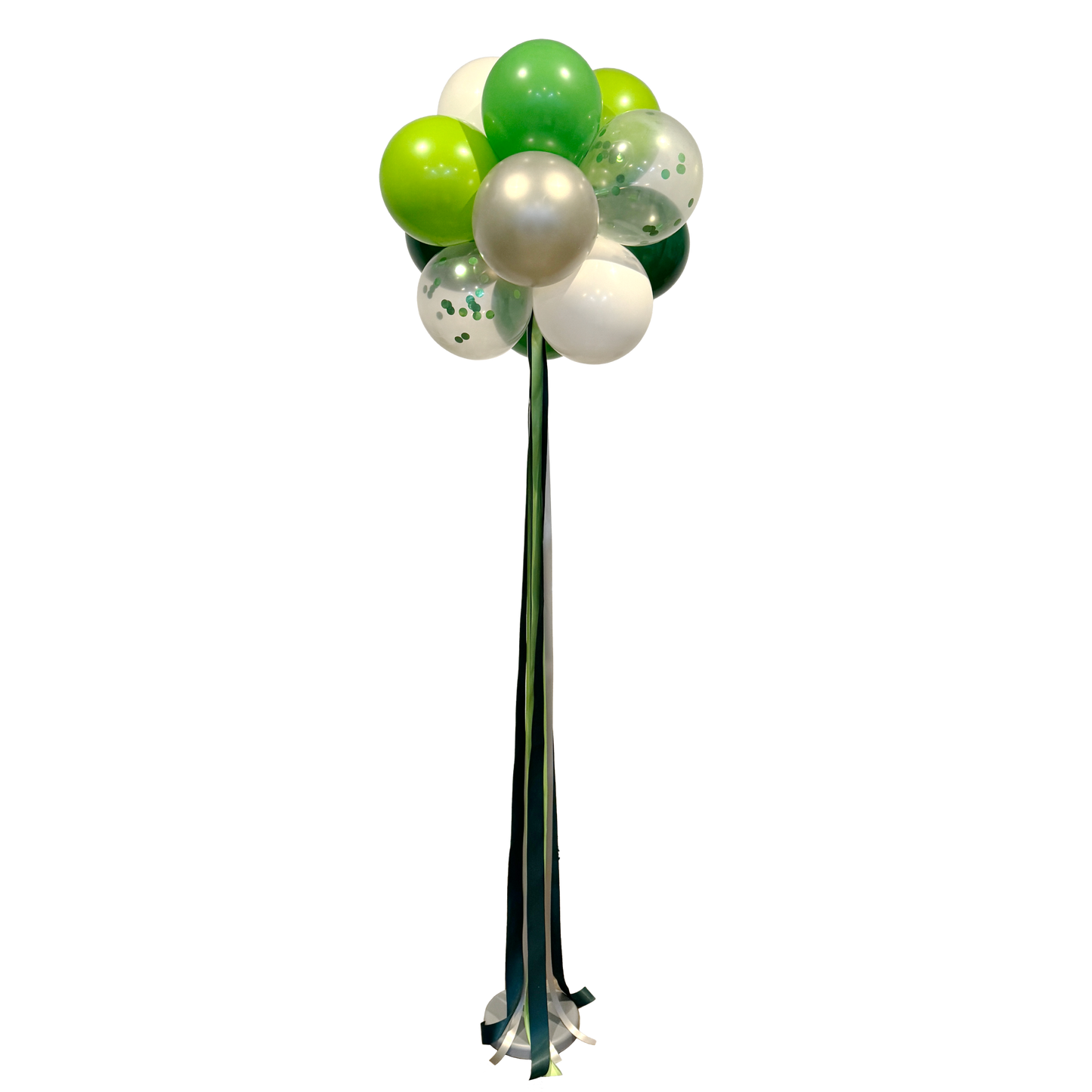 Balloon Topiary With Streamers 6.5ft