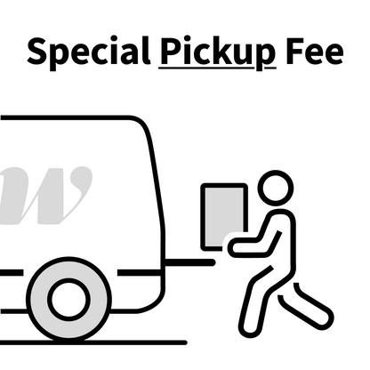 Additional fee for 'Special Pickup Service'
