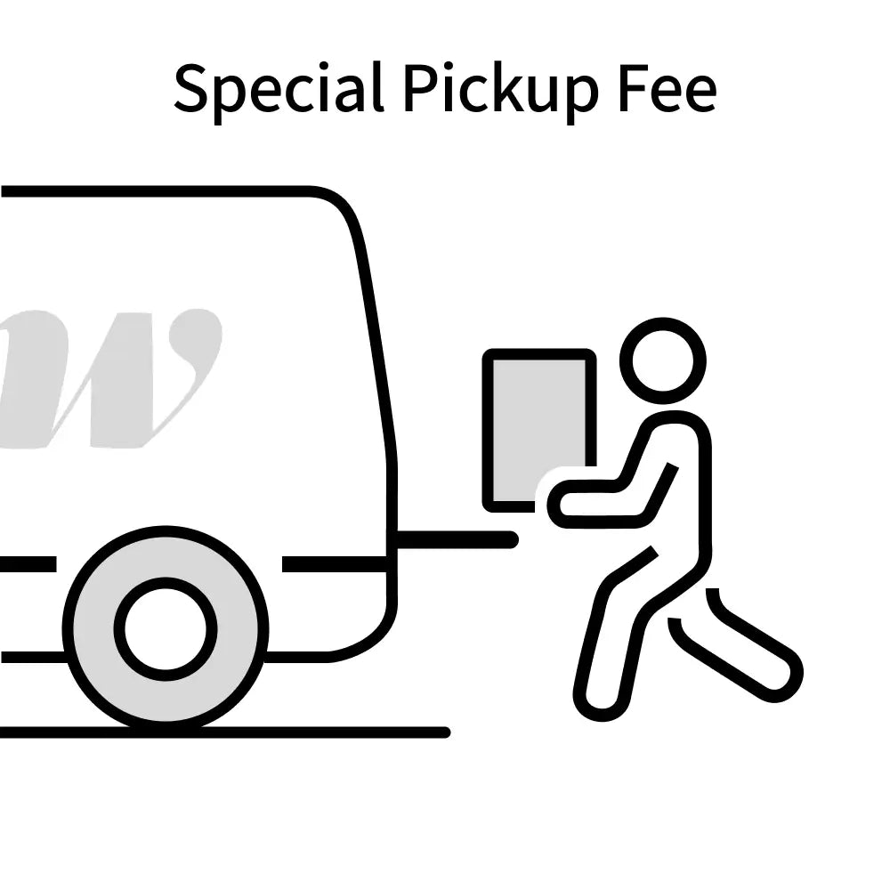 Additional fee for 'Pickup Service'