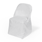 White Folding Chair Cover