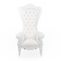 White Throne Chair